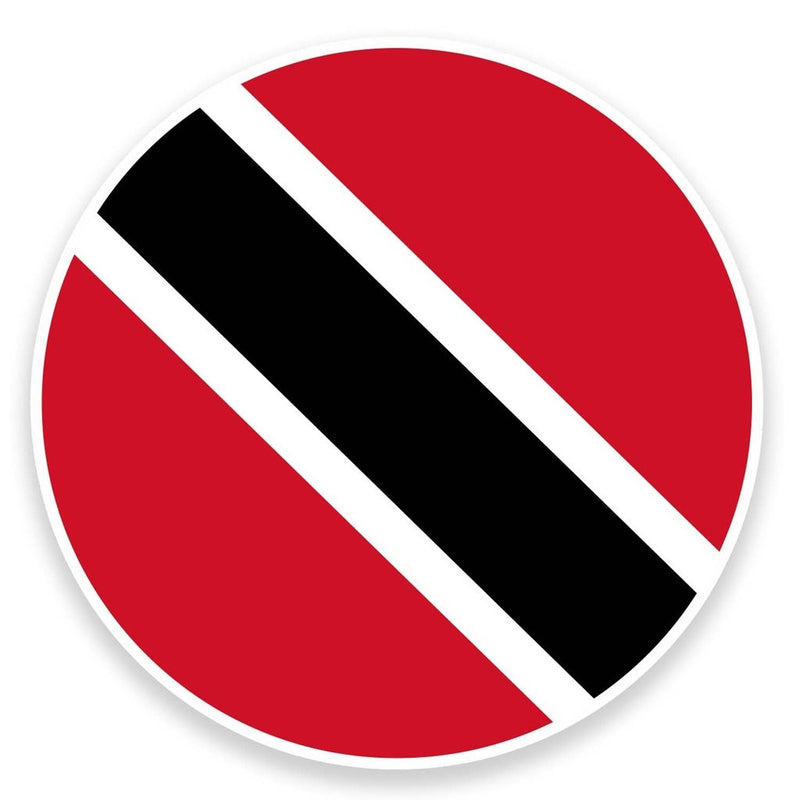 2 x Trinidad & Tobago Flag Vinyl Sticker
