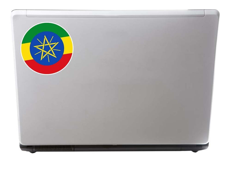 2 x Ethiopia Flag Vinyl Sticker
