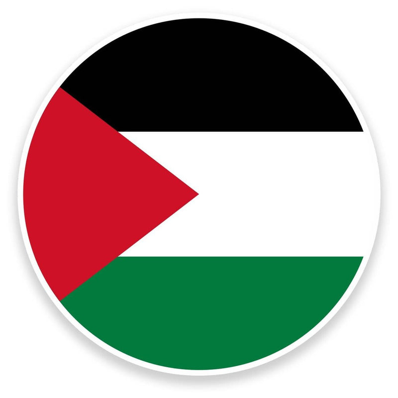 2 x Palestine Flag Vinyl Sticker