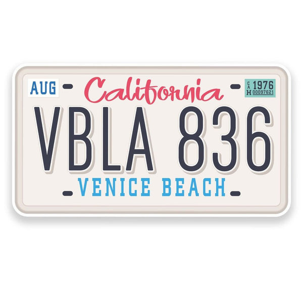 2 x California Venice Beach Vinyl Sticker  #9169
