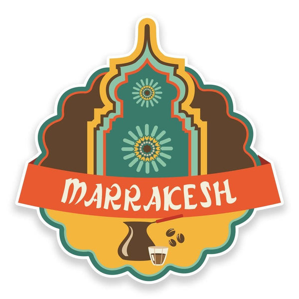 2 x Marrakesh Morocco Vinyl Sticker  #9225