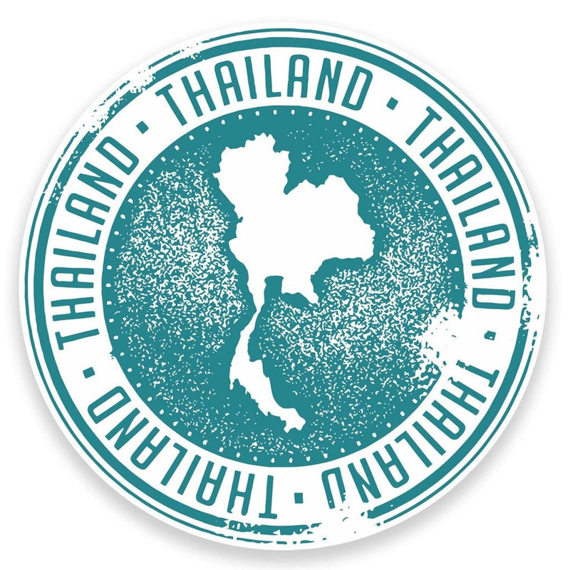 2 x Thailand Vinyl Sticker