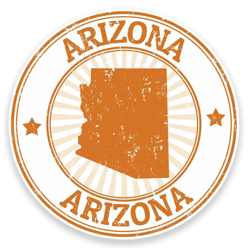 2 x Arizona USA Vinyl Sticker