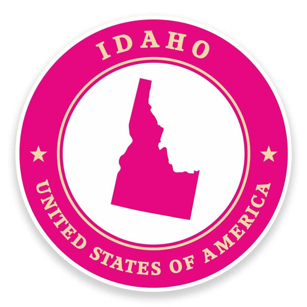 2 x Idaho USA Vinyl Sticker #9332