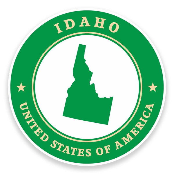 2 x Idaho USA Vinyl Sticker #9335