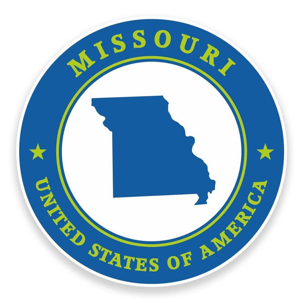 2 x Missouri USA Vinyl Sticker #9355