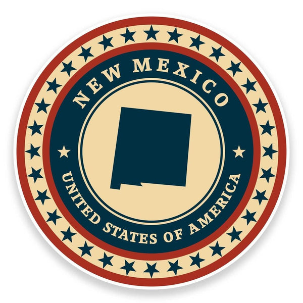 2 x New Mexico USA Vinyl Sticker #9414