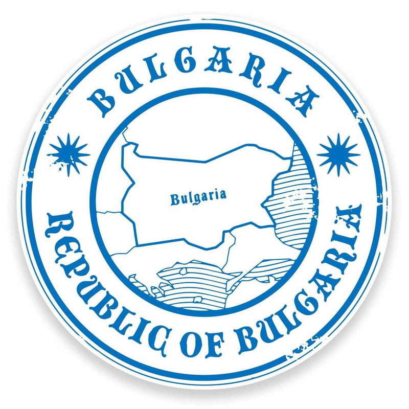 2 x Bulgaria Vinyl Sticker