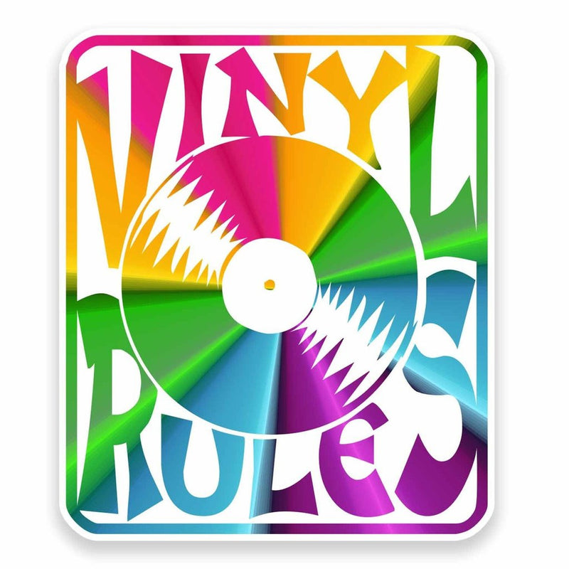 2 x Vinyl Rules Vinyl Sticker