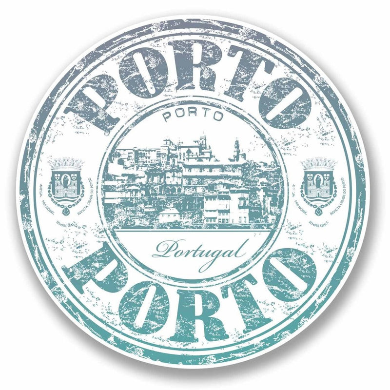 2 x Porto Portugal Vinyl Sticker