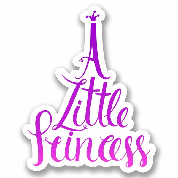 2 x A Little Princess Vinyl Sticker #9779