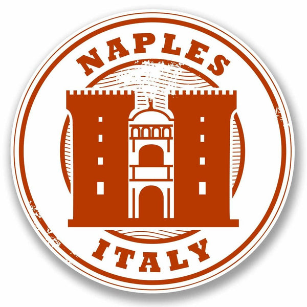 2 x Naples Italy Vinyl Sticker #9787