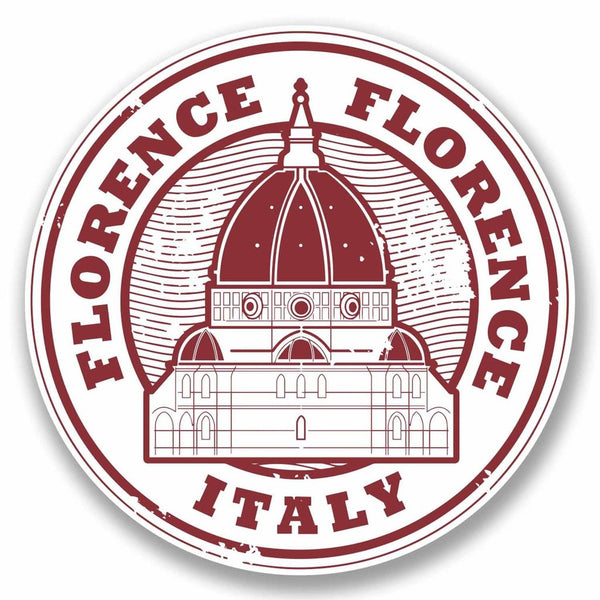 2 x Florence Italy Vinyl Sticker #9788