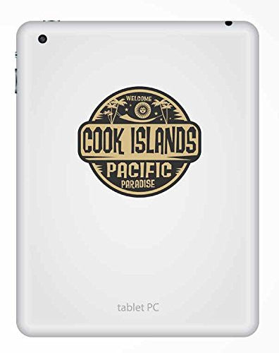 2 x Cook Islands Sticker