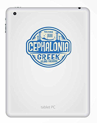 2 x Cephalonia Greece Sticker