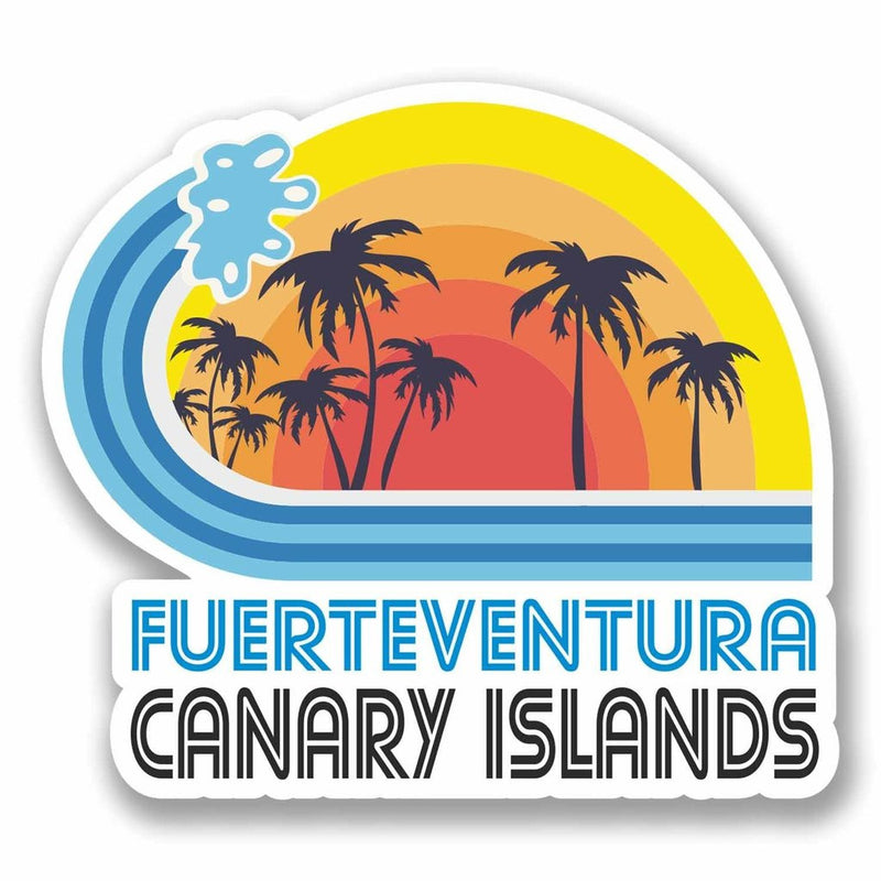 2 x Fuerteventura Vinyl Sticker